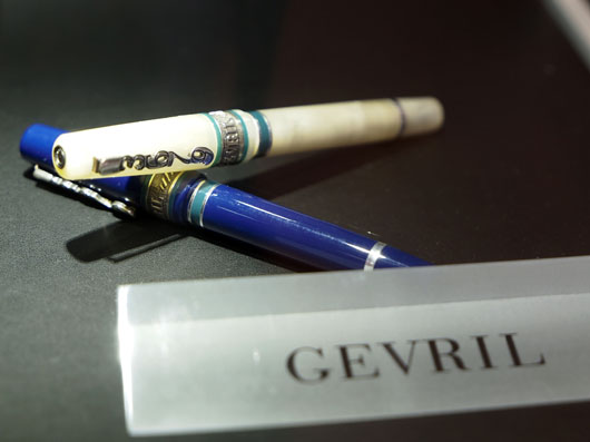 Gevril Pens at Couture 2013